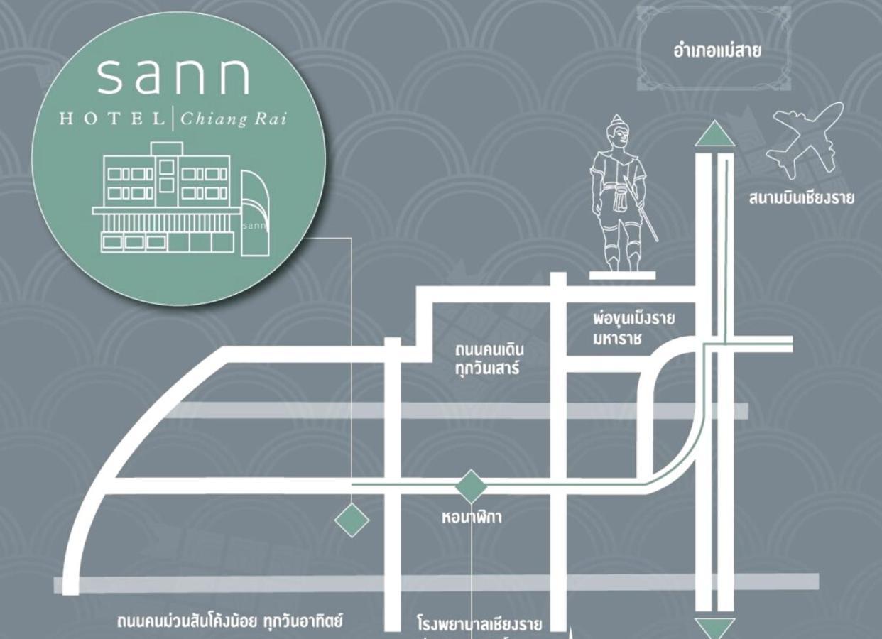 Sann Hotel Chiang Rai Eksteriør bilde